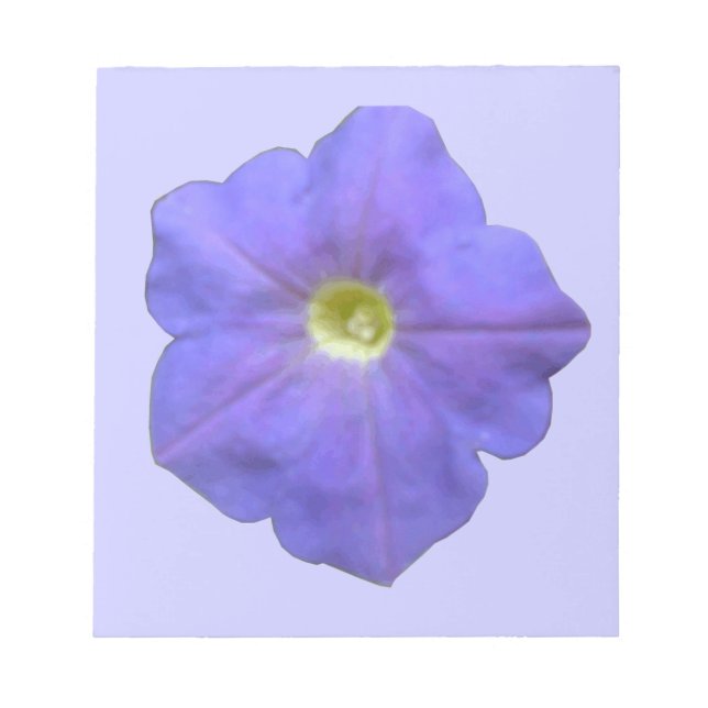 Bloc-notes Blue Petunia (Devant)