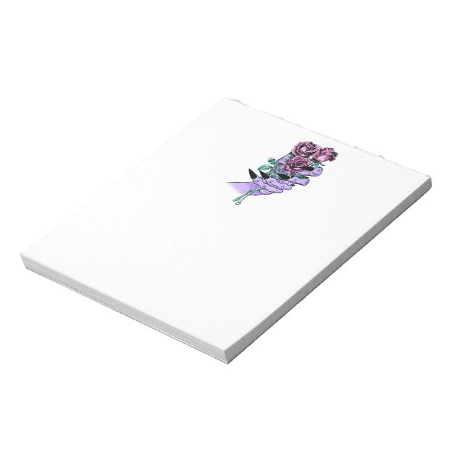 Bloc-notes Bouquet gothique (Tourné)