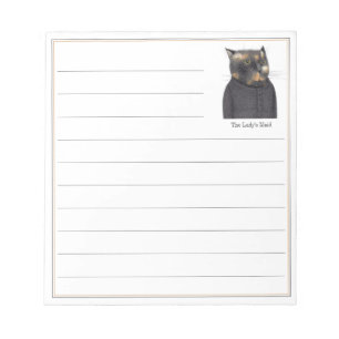 Bloc-notes CAT 5.5x6 de la DAME + lignes