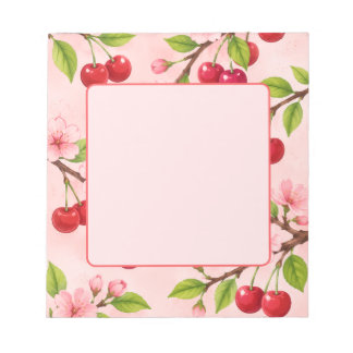 Bloc-notes Cerise
