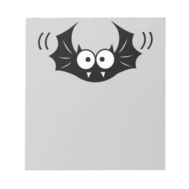Bloc-notes chauve-souris (Devant)