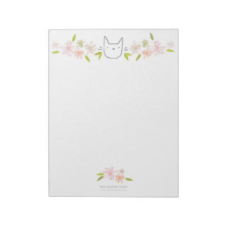 Bloc-notes Chrysanthemum Garden Cat XL