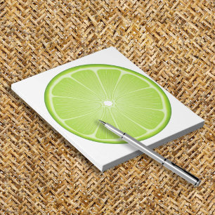 Bloc-notes citron pour soirée Margarita