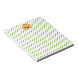 Bloc-notes Citrouille Kawaii Jack-o'-lantern