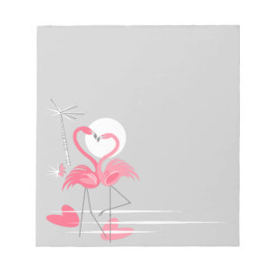 Bloc-notes côté Flamant rose