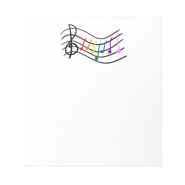 Bloc-notes Couleur Mon monde (Devant)