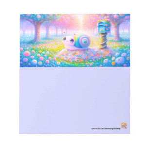 Bloc-notes Courrier doux escargot