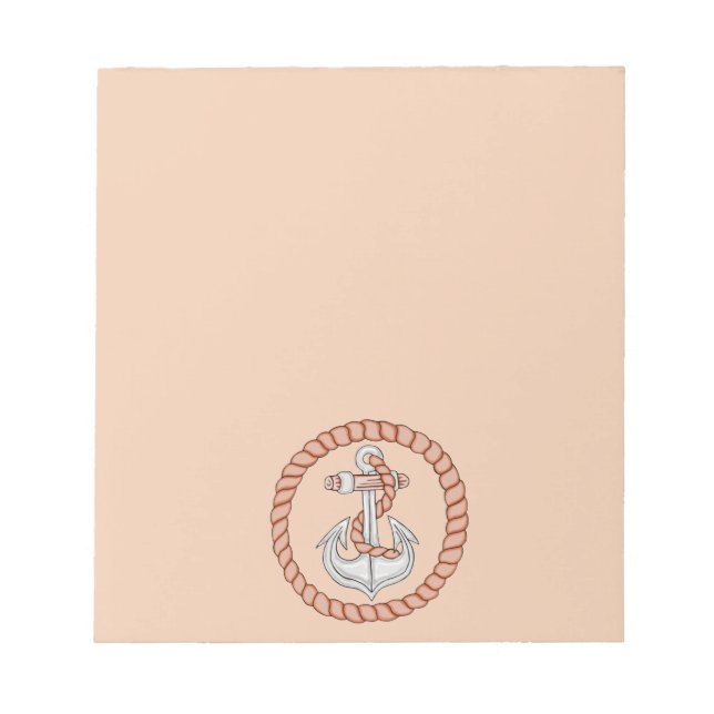 Bloc-notes d'ancre nautique 1 (Devant)