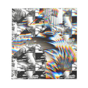 Bloc-notes d'attaque arc-en-ciel