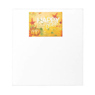 Bloc-notes d'automne