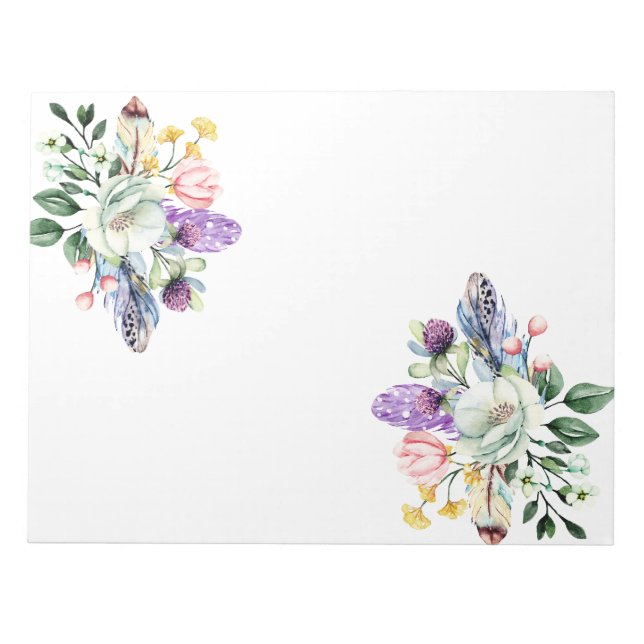 Bloc-notes de 11 po x 8,5 po - 40 pages (Devant)