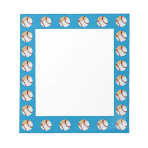 Bloc-notes de base-ball