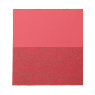 Bloc-notes de base de bruit rouge tomate - Concept