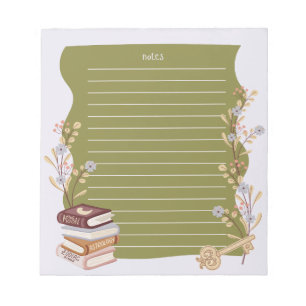 Bloc-notes de bibliothèque secrète