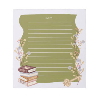 Bloc-notes de bibliothèque secrète