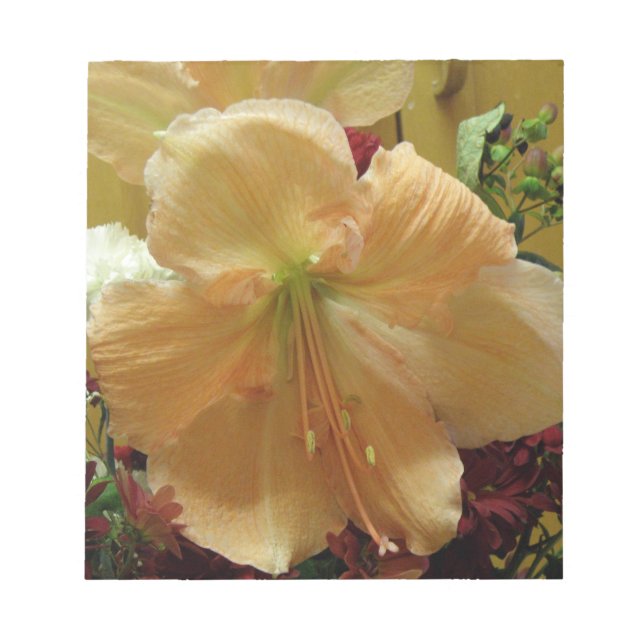 Bloc-notes de bouquet Lily rose (Devant)