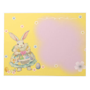 Bloc-notes de Bunny de Pâques