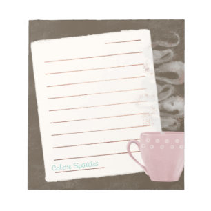Bloc-notes de café