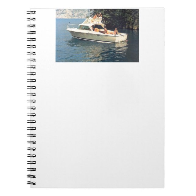 Bloc - notes de carnet de bateaux de Bertram 25 (Devant)