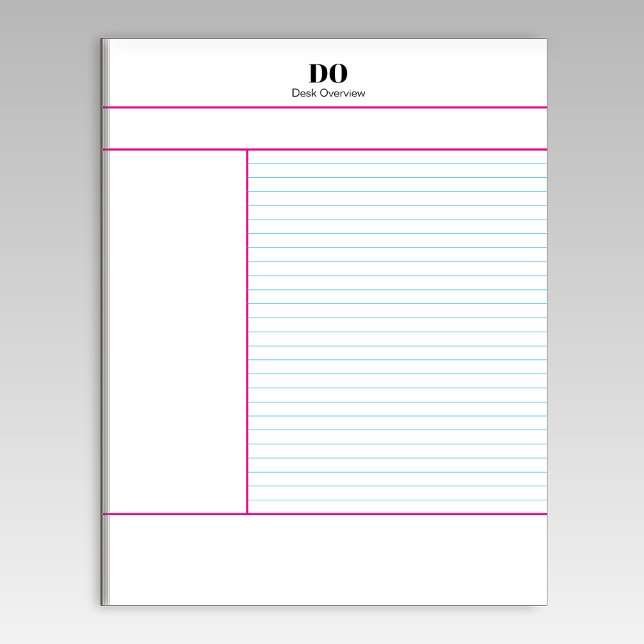 Bloc-notes de conférence avec monogramme de l'écol (Créateur téléchargé)