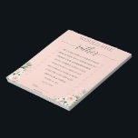 Bloc-notes de jeu 'Would She Rather' pour une douc<br><div class="desc">Vous cherchez une option économique et très abordable pour les jeux de votre douche de mariée ? Eh bien, nous sommes là pour aider ! Ce bloc-notes de 40 pages est un excellent moyen de faire des économies tout en s'assurant que tout le monde s'amuse à votre douche de mariée....</div>