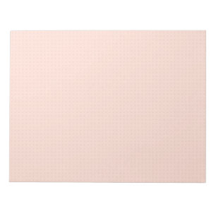 Bloc-notes de la grille de points lumineux rose ch