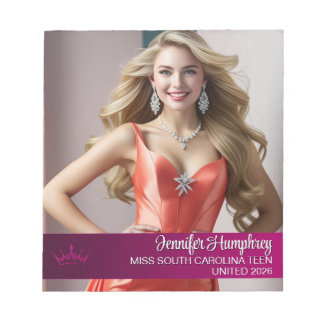 Bloc-notes de la palette de couleurs personnalisée