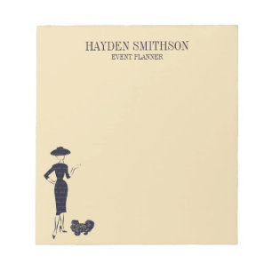 Bloc-notes de mode Vintage classique des années 50