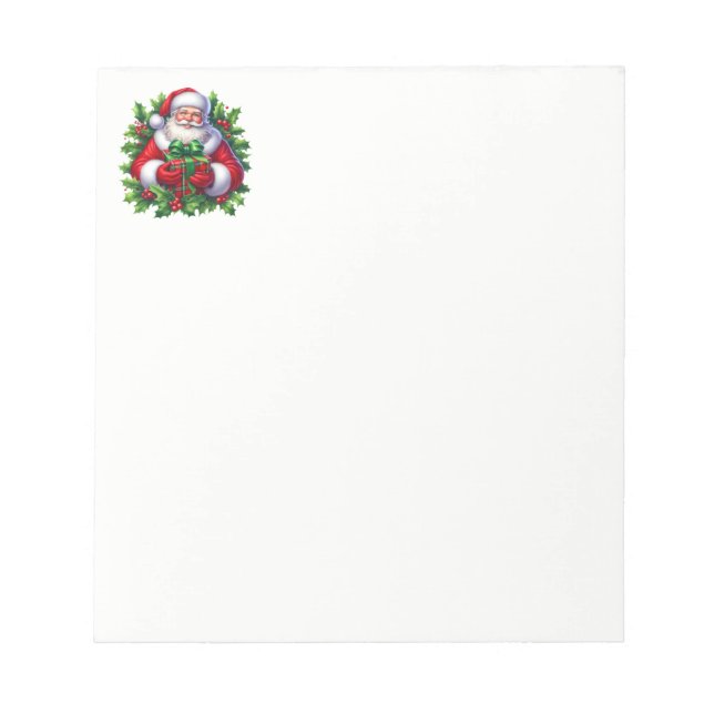 Bloc-notes de Noël (Devant)