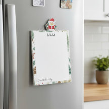 Bloc-notes de Noël à l'aspect pin festif et poinse