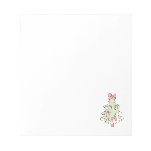 Bloc-notes de Noël - Papeterie festive pour les fê (Devant)