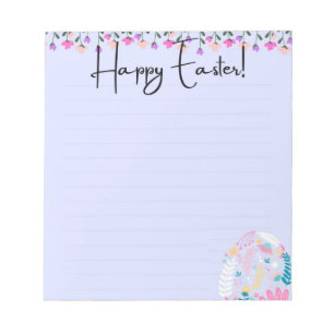 Bloc-notes de Pâques pour le Printemps