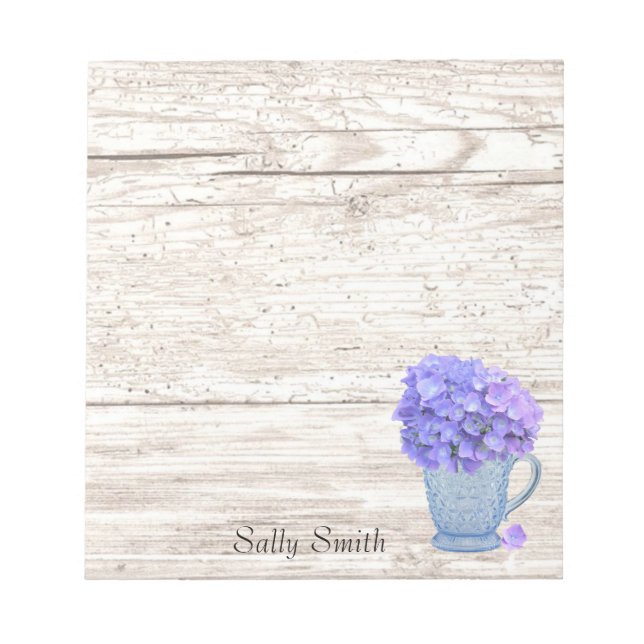 Bloc-notes de Pitcher Hydrangea (Devant)
