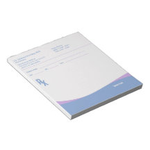 Bloc-notes de prescription médicale – RX médical m