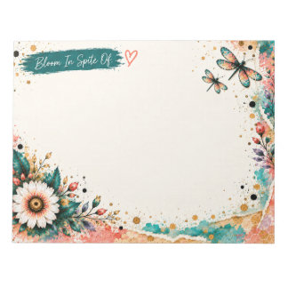 Bloc-notes de taille standard 11x8,5