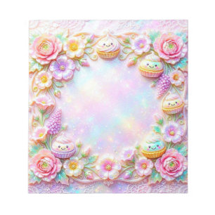 Bloc-notes de tarte de boulangerie