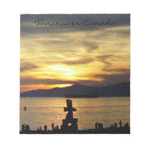 Bloc-notes de Vancouver Personnalisé Vancouver Sou