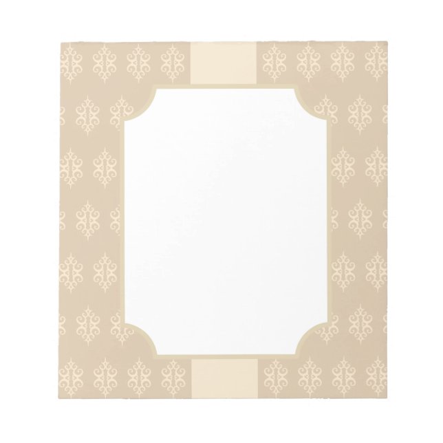 Bloc-notes dentelle vintage (Devant)