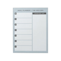 Bloc-notes du planificateur de repas | Bleu