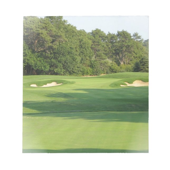 Bloc-notes du terrain de golf (Devant)