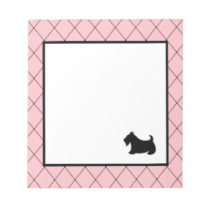 Bloc-notes écossais Terrier