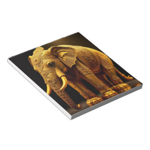 Bloc-notes éléphant royal