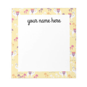 Bloc-notes en chameau personnalisé