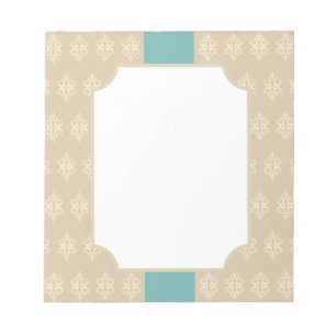 Bloc-notes en dentelle antique