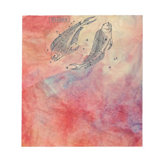 Bloc-notes en marbre rose (Devant)