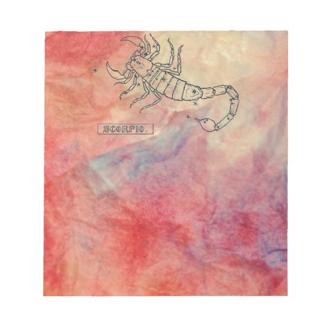 Bloc-notes en marbre rose (Devant)
