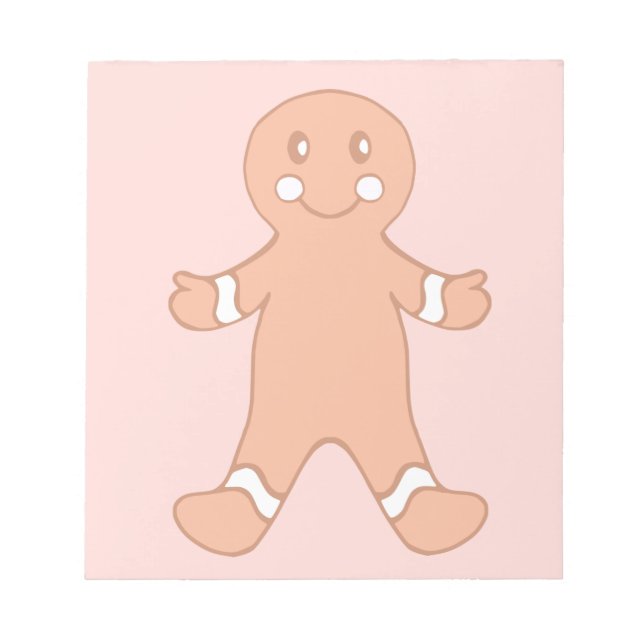 Bloc-notes en pain d'épices (Devant)