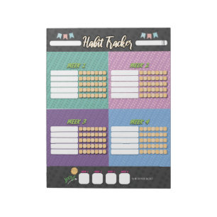 Bloc-notes ENFANTS HABIT TRACKER