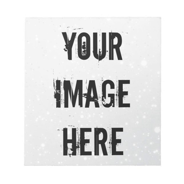 Bloc-notes entièrement personnalisable (Devant)