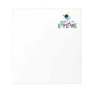 Bloc-notes et papeterie Cute Astronaut Born to Exp